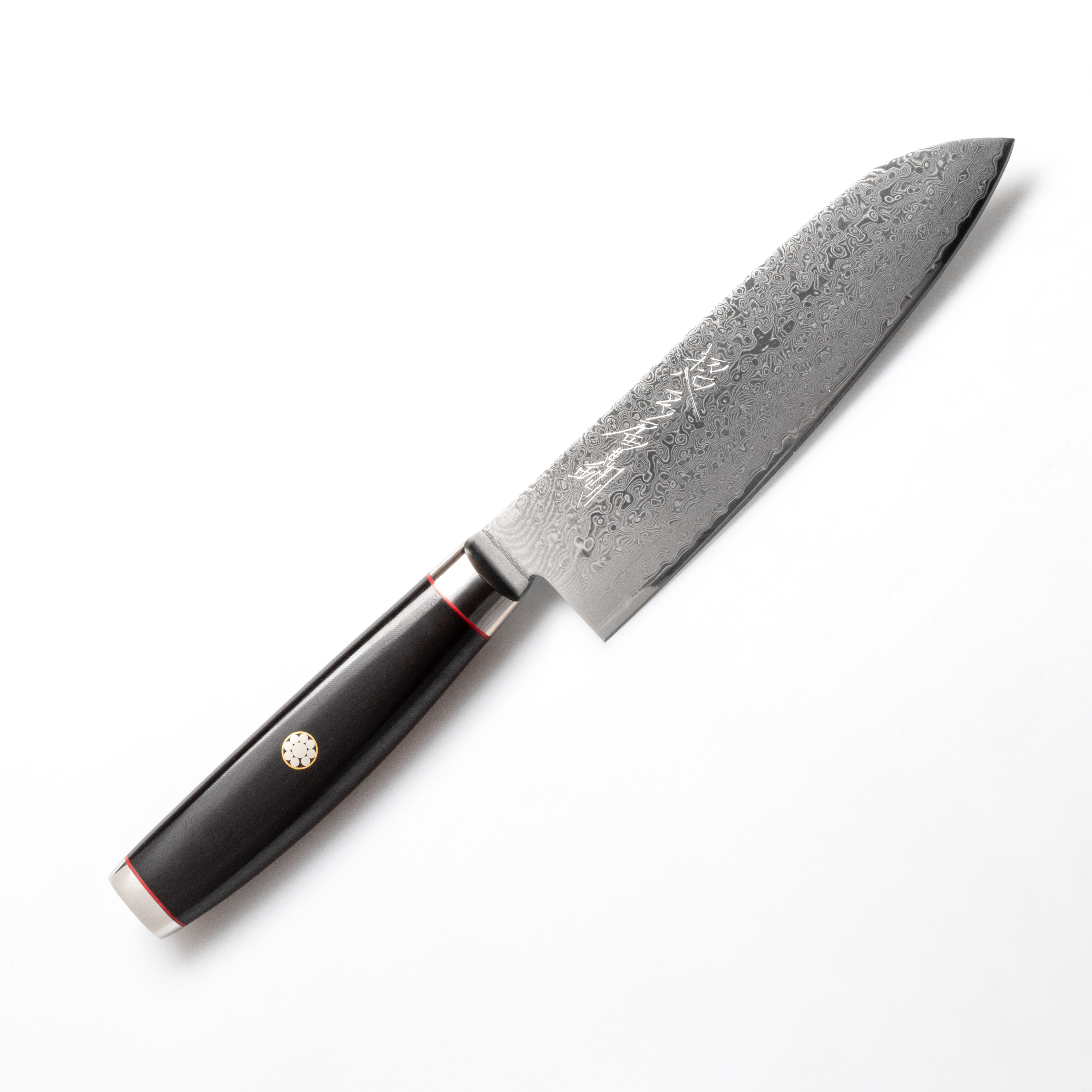 Yaxell Super GOU Ypsilon 193 Santoku Messer 16,5 cm HP-Y-37201 inkl. Holzscheide