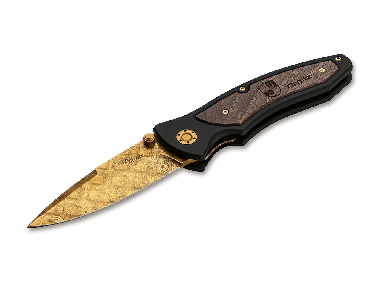 Böker Tirpitz-Damast Gold mit Zertifikat