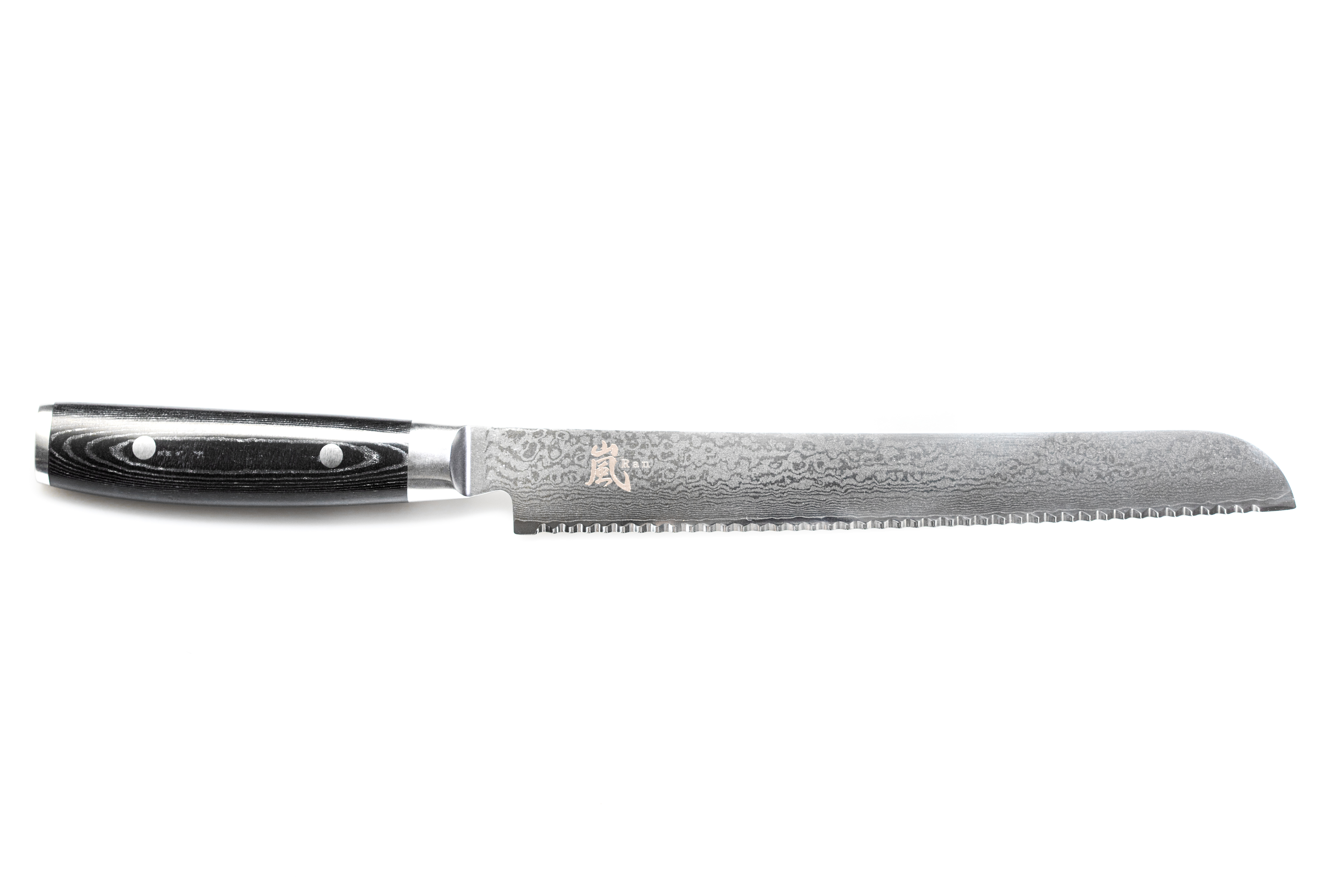 Yaxell RAN Brotmesser mit Wellenschliff 23 cm HP-Y-36008 Profi Kochmesser 