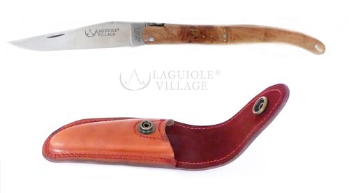 LAGUIOLE Village Original Taschenmesser Griffschalen Wacholder