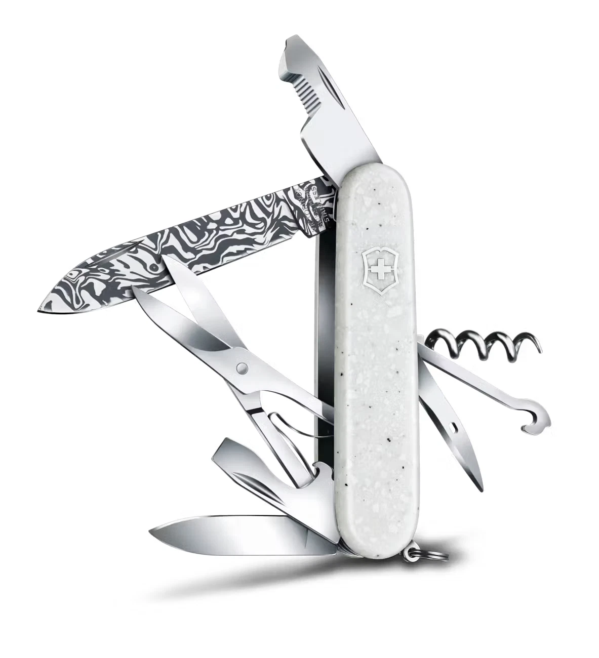 VICTORINOX Taschenmesser SPECIAL COMPANION DAMAST LIMITED EDITION 2025